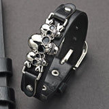 Brazalete Punk Cuero