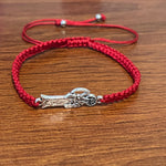 Brazalete Roja de la Santa Muerte