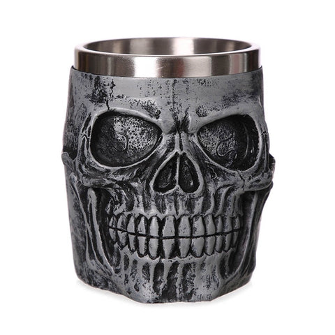 Calavera Taza Acero Inoxidable