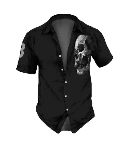 Camisa Calavera Hombre