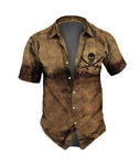 Camisa Calavera Pirata