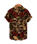 Camisa Calavera y Rosas