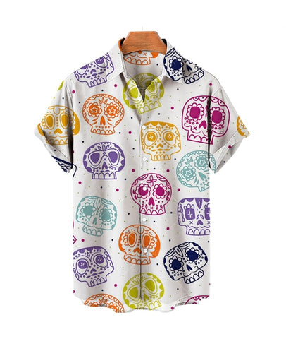Camisa Mujer Calavera Mexicana