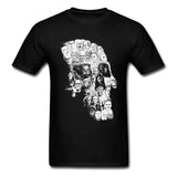 Camiseta Calaca Negra