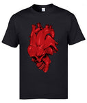 Camiseta Calavera Corazon