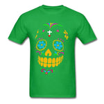 Camiseta Calavera Mexicana Verde
