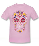 Camiseta Calavera Rosa