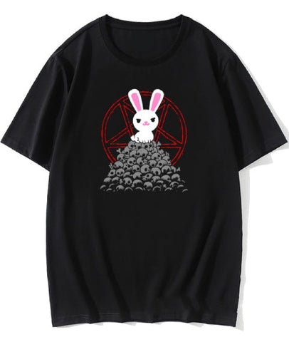 Camiseta Conejo Calavera