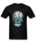 Camiseta Negra Calavera Hombre