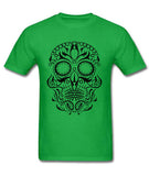 Camiseta Verde Calavera