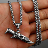 Collar Calavera Navaja