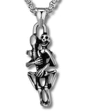 Collar Calaveras Abrazadas