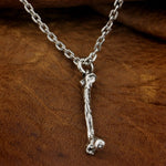 Collar de Hueso de Plata