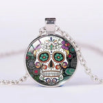 Collar Día de Muertos Calavera Mexicana