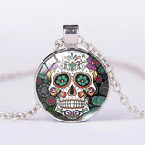 Collar Día de Muertos Calavera Mexicana