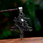 Collar Gótico Mujer Calavera
