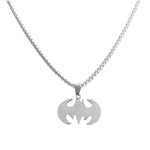 Collar Murciélago con Cadena