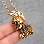 Collar Punk Dorado