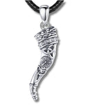Collar Vikingo Hombre Plata