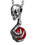 Dije Calavera Cristal