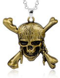 Dije de Calavera de Oro