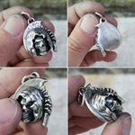 Dije Santa Muerte Plata de Ley