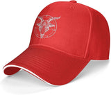 Gorra del Diablo con Cuernos Roja