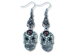 Pendientes Calavera Mexicana