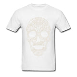 Playera Calaca Blanca