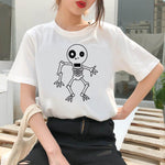 Playera Calavera Chica Esqueleto
