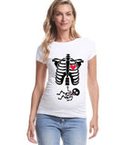 Playera Calavera Embarazada