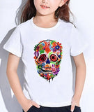 Playera Calavera Mexicana Niña