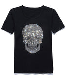 Playera de Calavera con Piedras
