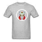 Playera Día de Muertos Mujer Gris