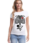 Playera Esqueletos Embarazada