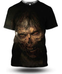 Playera Zombie Negro Hombre