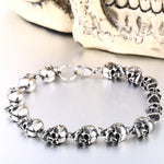Pulsera Acero Calavera
