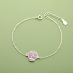 Pulsera Calavera Catrina Plata