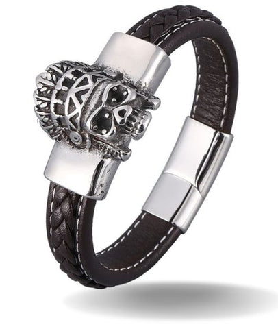Pulsera Calavera <br>Cuerda
