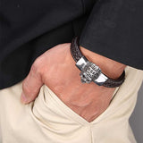 Pulsera Craneo Cuerda