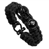 Pulsera Espartana Negro