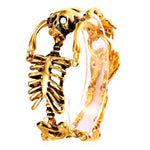 Pulsera Esqueleto Oro