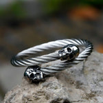 Pulsera Punk Hombre Acero