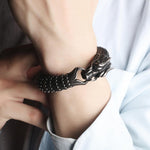 Pulsera Quetzalcóatl Acero 316L