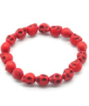 Pulsera Skull Roja