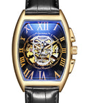 Reloj Calavera Cuero