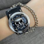 Reloj Calavera Punk Muneca