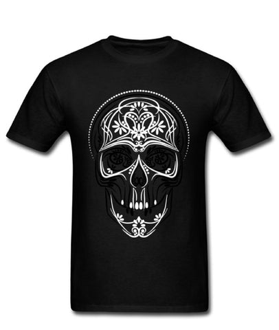 Camiseta Calavera Estampada