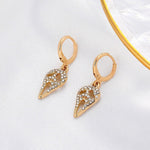 Skull Aretes de Oro
