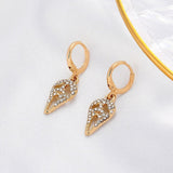 Skull Aretes de Oro